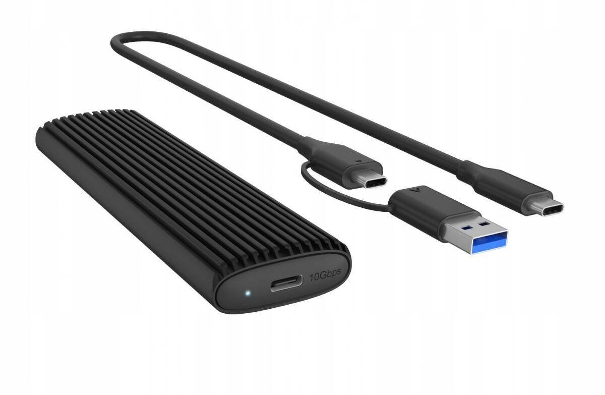 Pouzdro IB-1808MCT-CU31 M.2 NVMe/SATA M.2 Ssd, Usb 3.1 (gen 2 M-Key