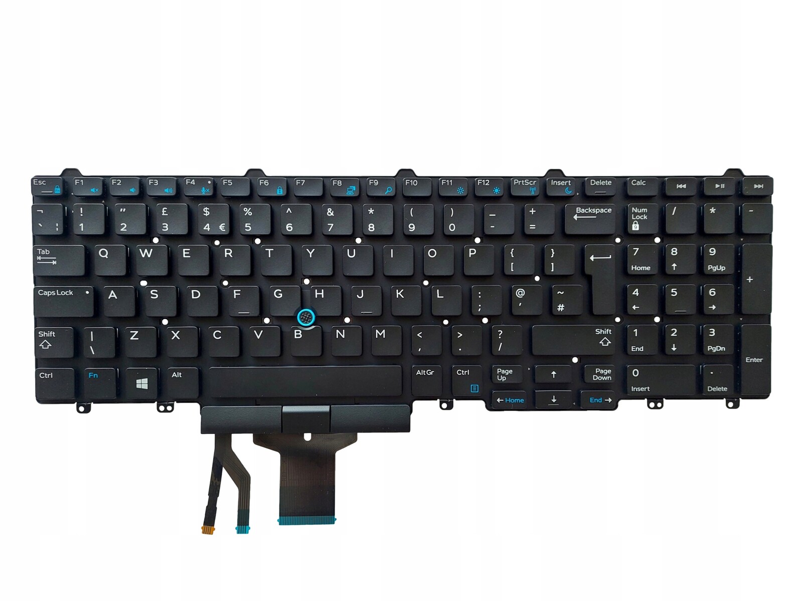 Klávesnice Dell E5550 E5570 E5580 5550 3510 7510 7710 Uk Originál