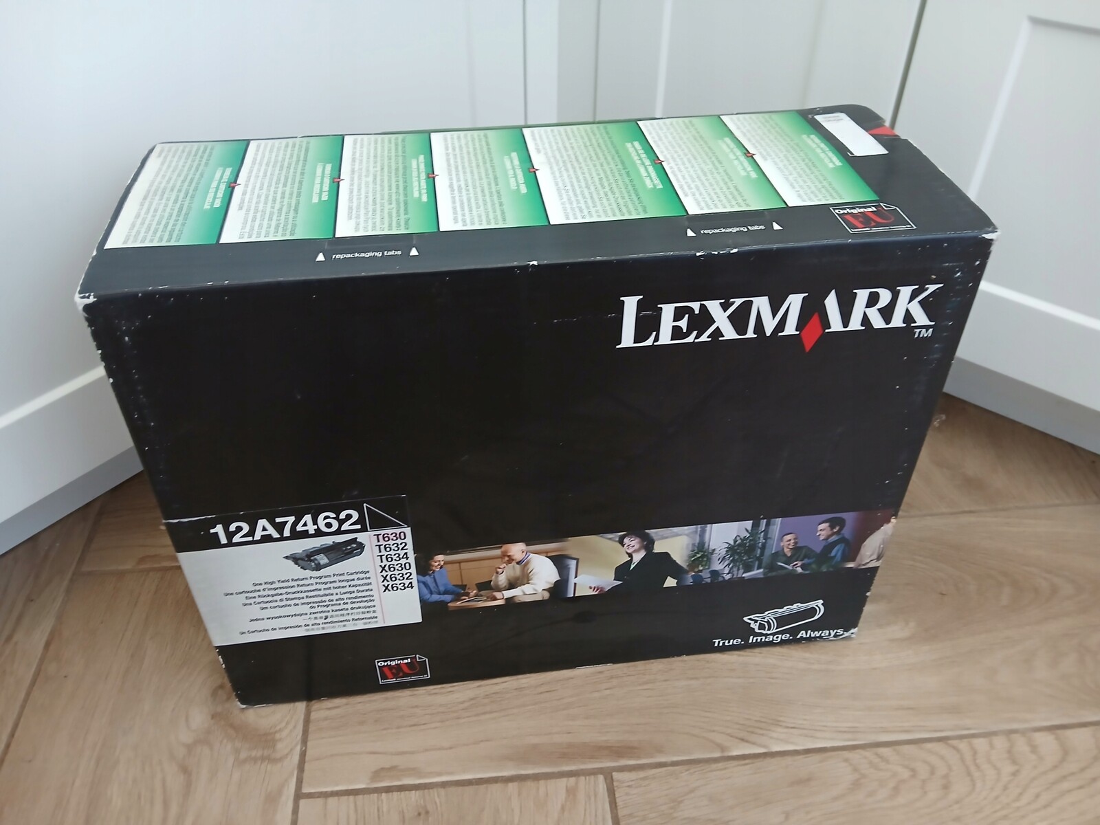 Originální Toner Lexmark 12A7462 T 630 632 634 Černý