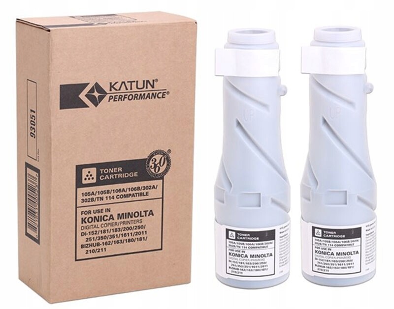 Katun TN114 20800 toner pro Konica Minolta bizhub 152 162 163 183 210 211