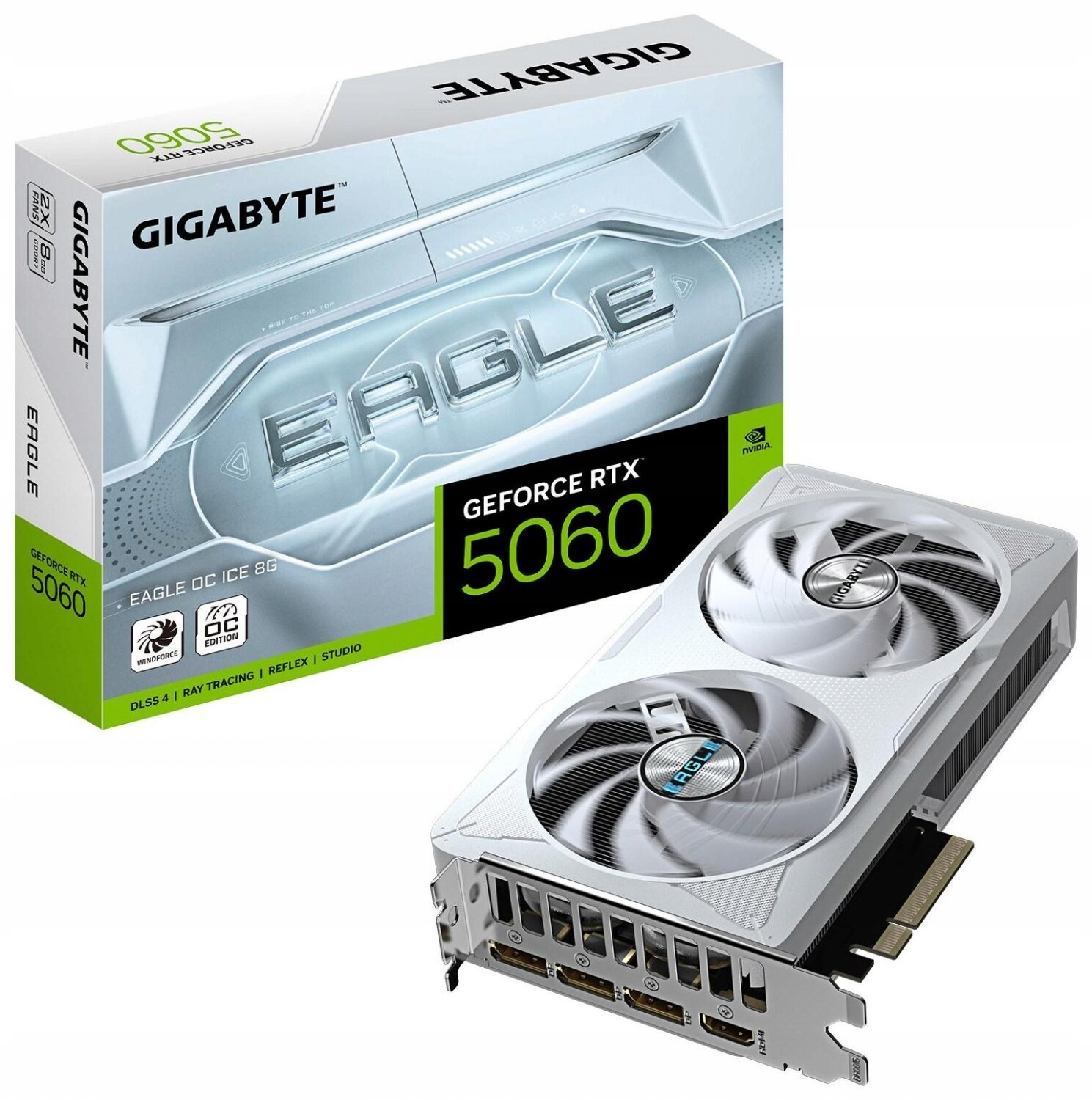 Grafická karta Gigabyte Rtx 5060 Eagle Oc Ice 8GB