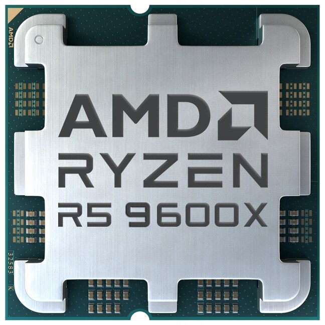 Herní procesor Amd Ryzen 5 9600X AM5 6 jader 5,4GHz turbo 65W 32m cache