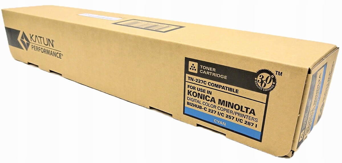 Toner Katun TN227C 54576 ACVH450 pro Konica Minolta bizhub C257i