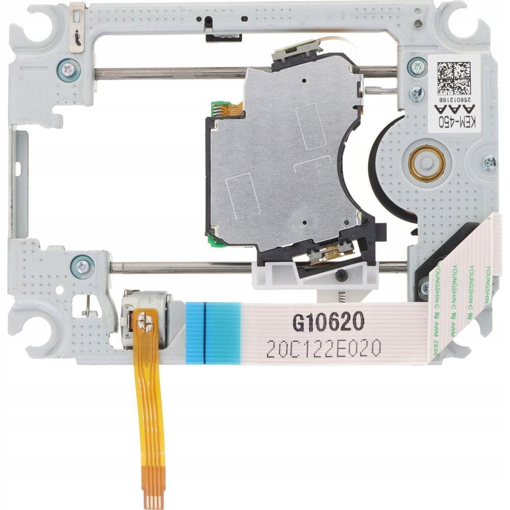 Laserový pohon KEM-450AAA s vodicí lištou a motory pro konzoli PS3 Slim Org