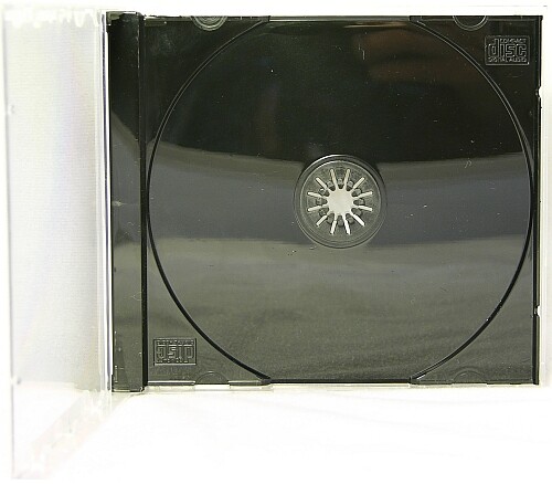 Krabice na 1 x CD-Box Jewel Case 100 ks silné