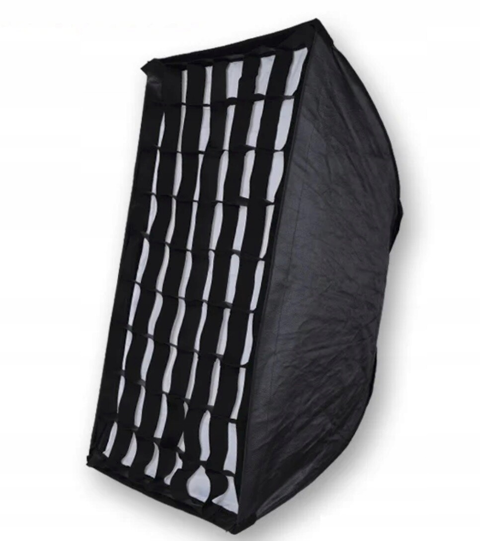 Profesionální Softbox 60x60 cm Grid, upevnění Bowens 2 difuzory pouzdro