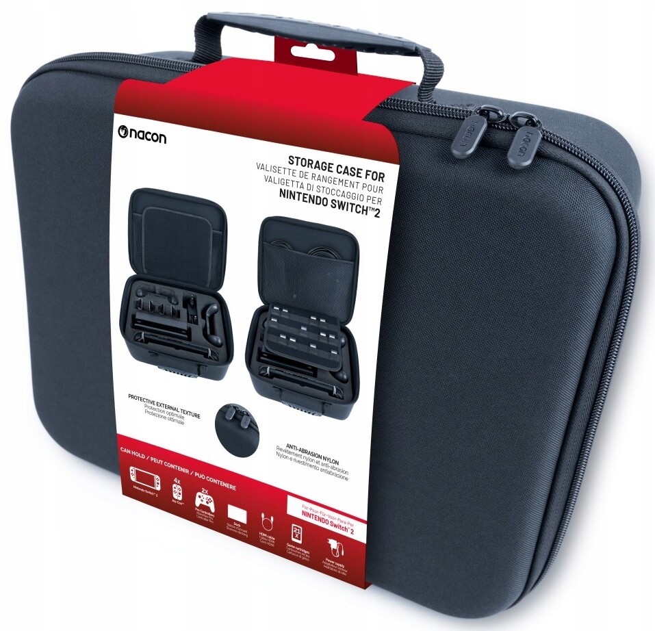 Nacon Nintendo Switch 2 Velké tvrdé pouzdro – kufr pro konzoli a příslušenství