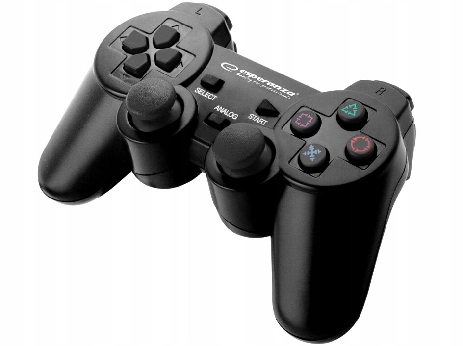 Gamepad PS3/PC Trooper Černý