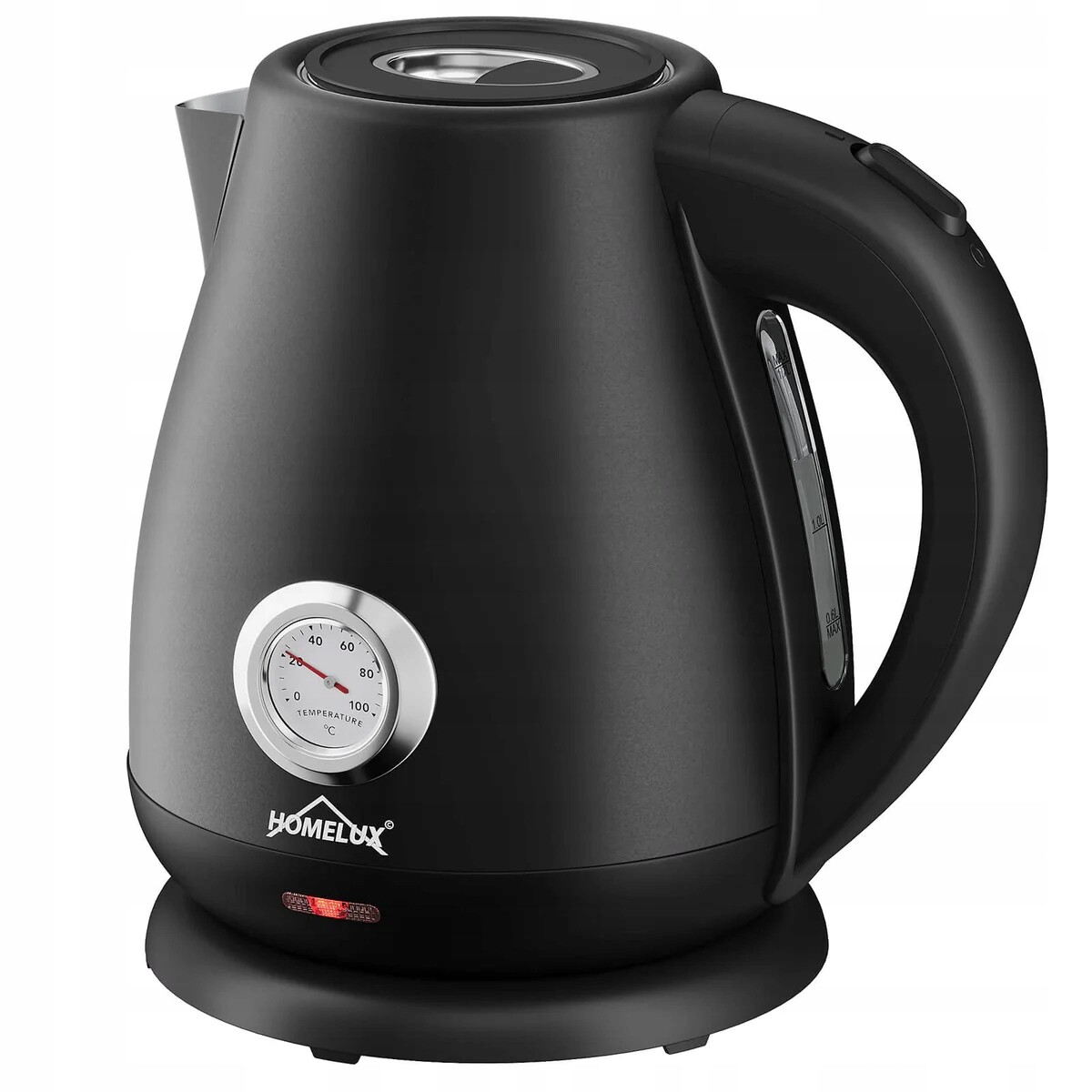 Retro Elektrická Konvice s teploměrem 1,7 L Homelux 1782 B