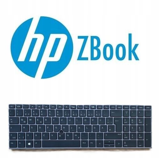 Klávesnice pro notebooky Hp ZBook 15 G5/G6 17 G5/G6 německá SG-91700-2DA