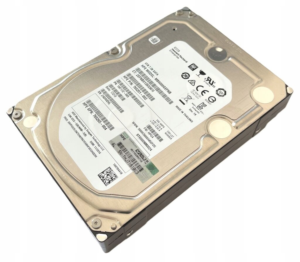 Nový Disk Hpe Seagate 6TB Sata 6G 7.2K 3,5 MB6000GEFNB 765251-002