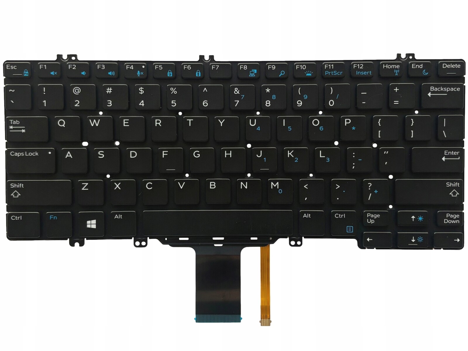 Klávesnice Dell 5280 5289 5290 7280 7290 7389 7390 Originál Pl Led