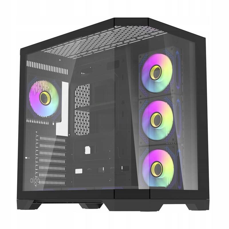 Skříň darkFlash FT418 Pro Midi Tower Atx 7 ventilátorů aRGB