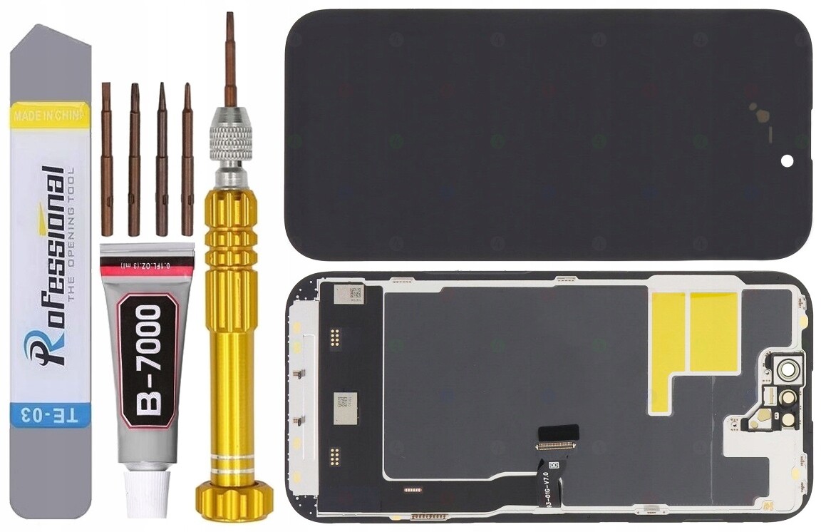 Displej Pro Iphone 14 Pro Soft Oled LCD Displej Vyměnitelný IC Displej