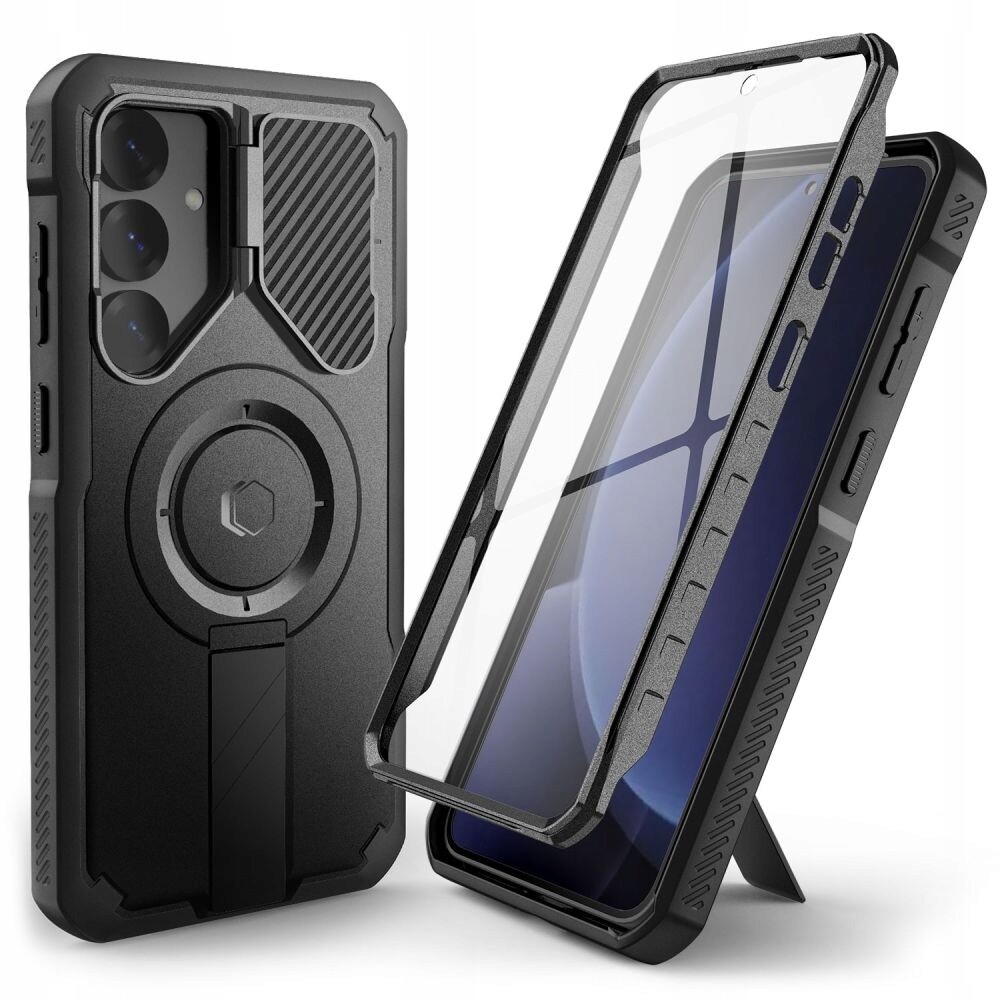 Tech-Protect Kevlar Magsafe Pouzdro pro Samsung Galaxy S25+ Plus černé