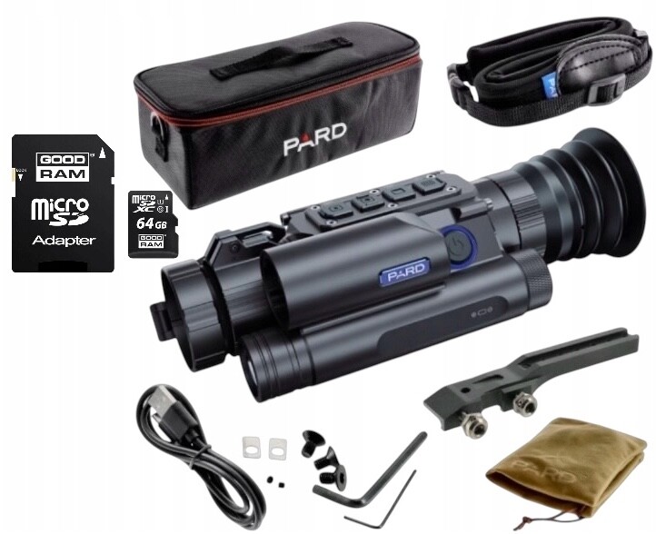 Zaměřovač pro noční vidění s dálkoměrem Pard NV-008SP2 70 mm 940 nm Lrf 64GB