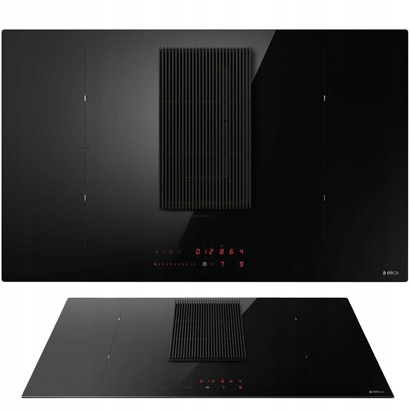Indukční varná deska s vestavěným odsavačem par Elica NikolaTesla Prime S BL/F/83