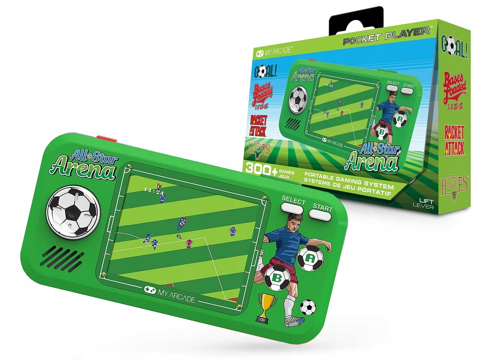 Herní konzole My Arcade Retro All Star Arena Pocket Player DGUNL-4128