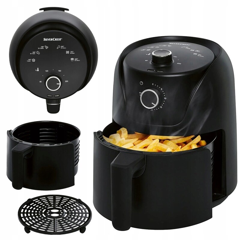 Fritéza Silvercrest SHF1500 Beztuková AirFryer Air Fryer