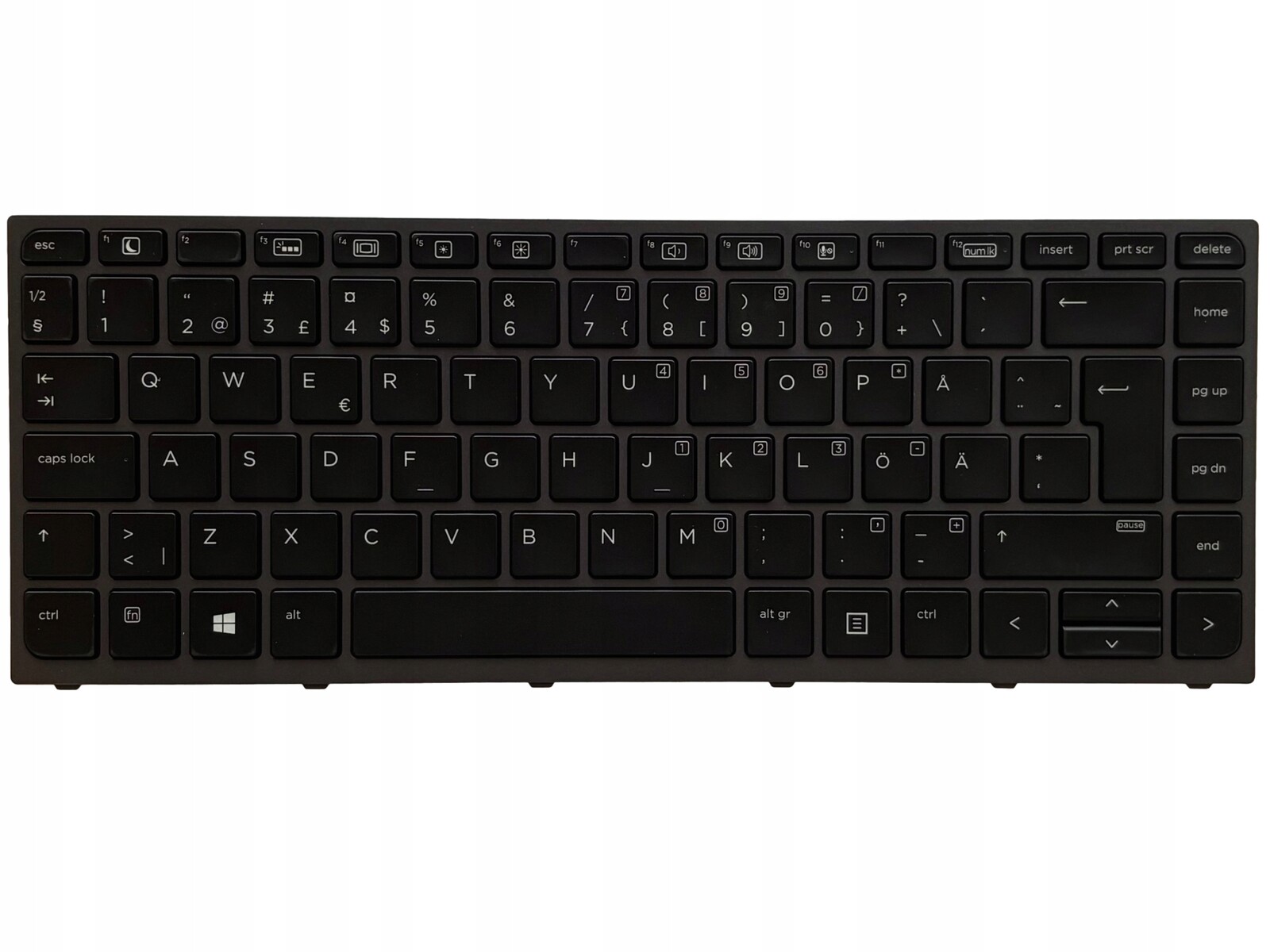 Klávesnice Hp Zbook Studio G3 G4 Led Originál Se/fi