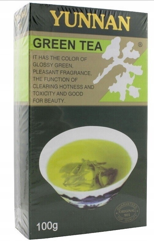 Čaj zelený Yunnan 901 list 72x100g