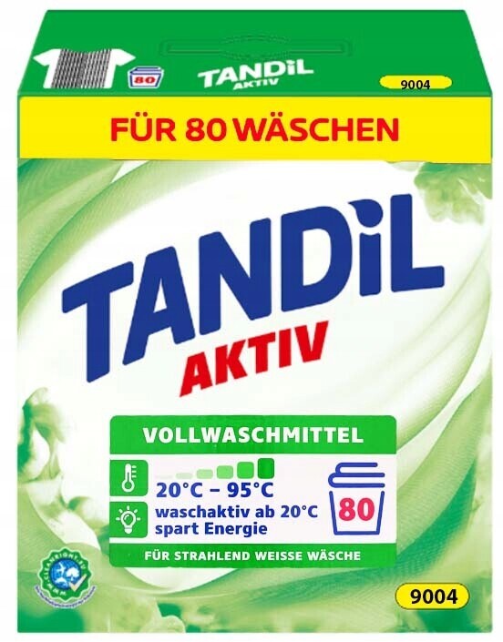 Tandil Aktiv Bělící prášek na praní silných bílých tkanin 5,2 kg 80