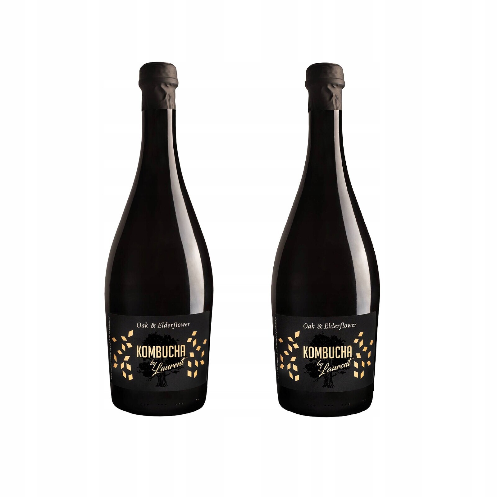 2x Šampaňská Kombucha Černá Bz Bio 750 ml Fermentovaná Kombucha By Laur