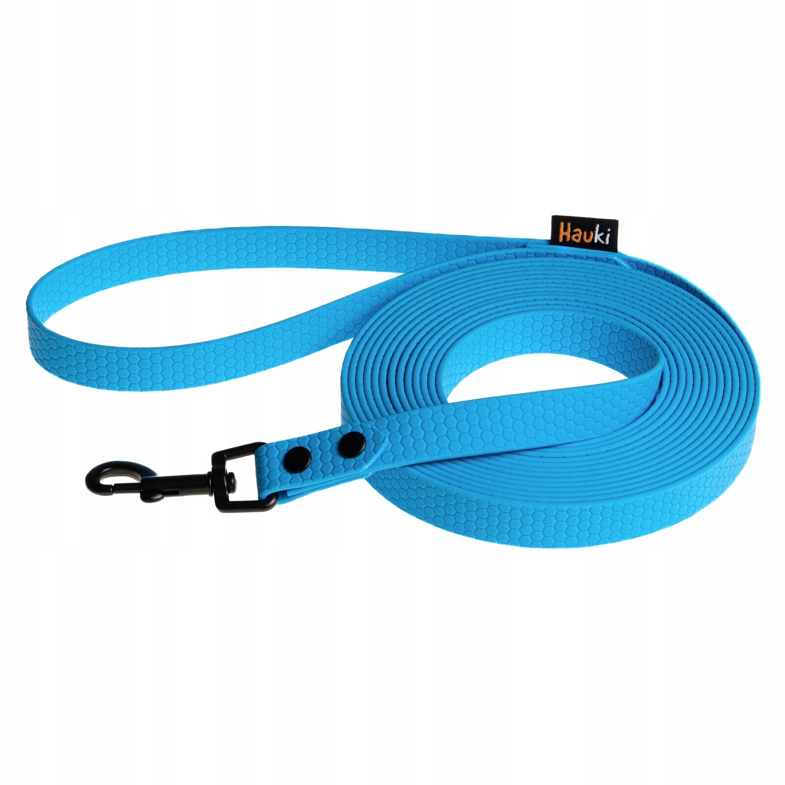 Tréninková Šňůra 10 M. Vodítko Pro Velkého Psa. Modrá. Vzor Hexa