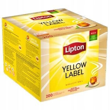 Čaj Yellow Label Lipton 200 sáčků x2g