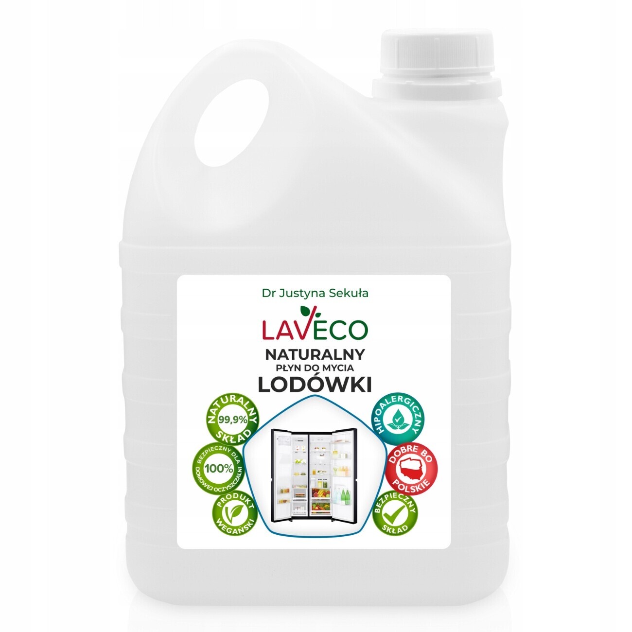 Přírodní mycí prostředek na ledničku Laveco 2 l