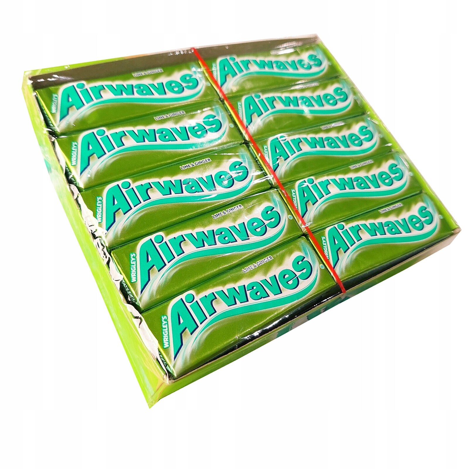 Airwaves žvýkačka dražé lime+ginger 14g x 30ks
