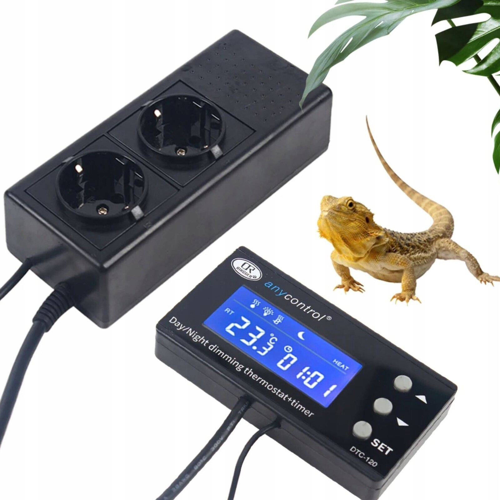 Ringder DTC-120 Dimming thermostat – termostat a časový programátor