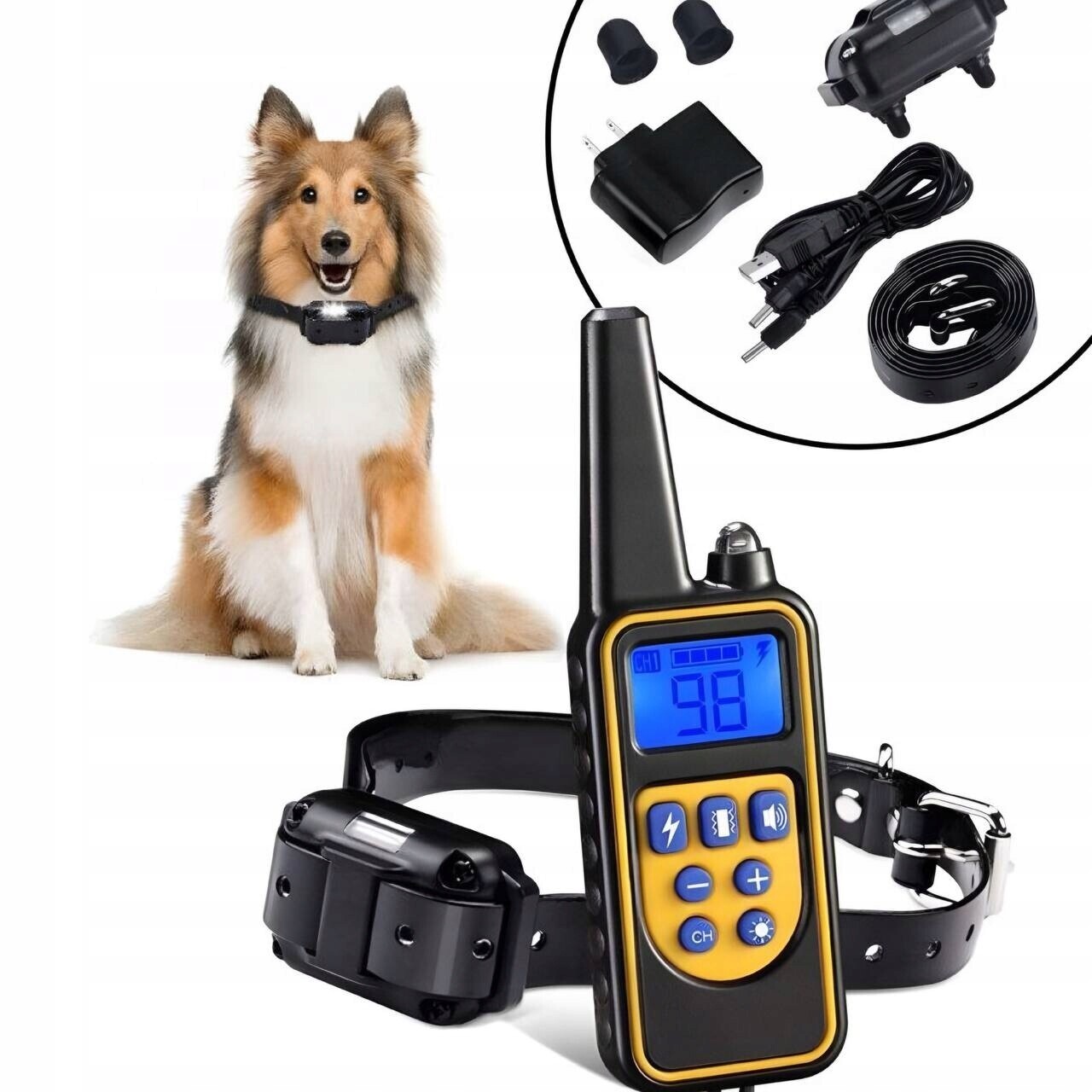 Profesionální elektrický výcvikový obojek pro psa – Model 880