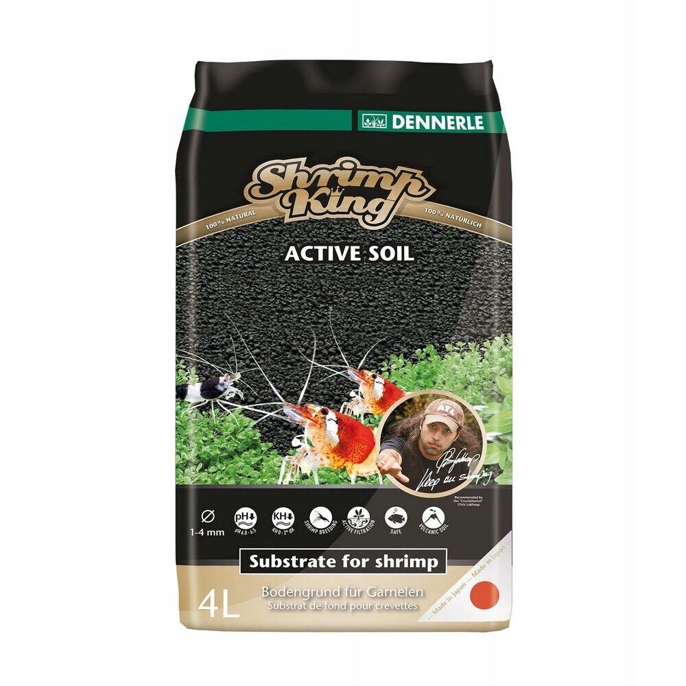 Dennerle Aktivní substrát na dno pro sladkovodní akvária s krevetami Shrim
