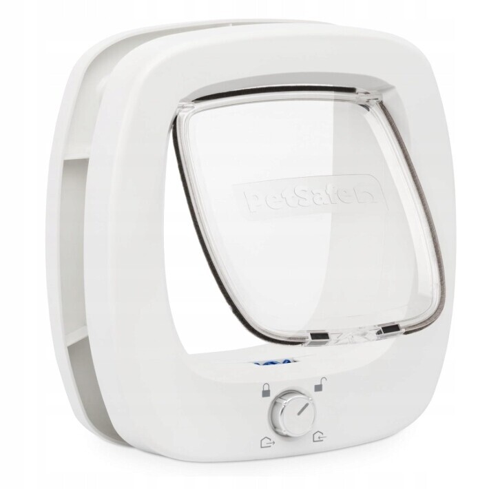 Dvířka PetSafe pro velké kočky uvnitř/venku – 4 režimy uzamčení
