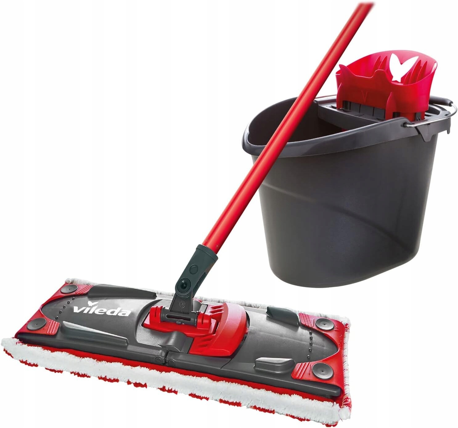 Kbelík a plochý mop Vileda 56789 35 cm Vileda Easy rotační mop kbelík