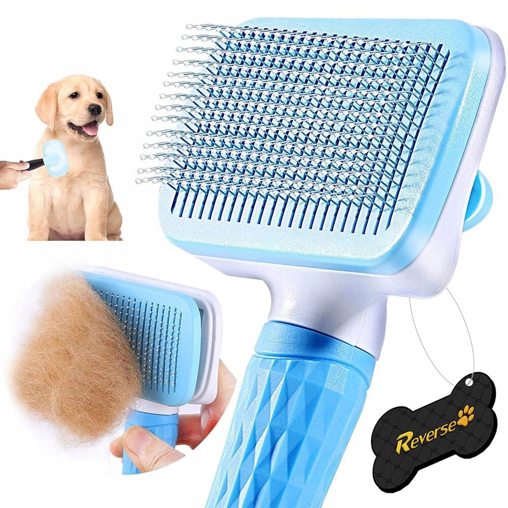 Kartáč Na Srst Pro Psa Kočku Samočistící Hřebínek A Hřeben