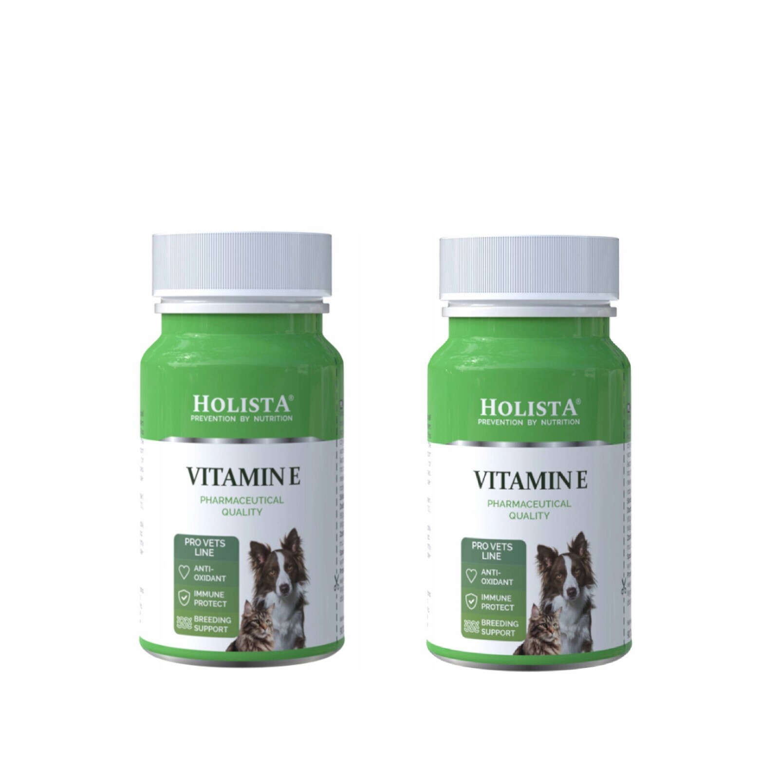 2x Vitamín E pro psy a kočky 90 tablet Holista