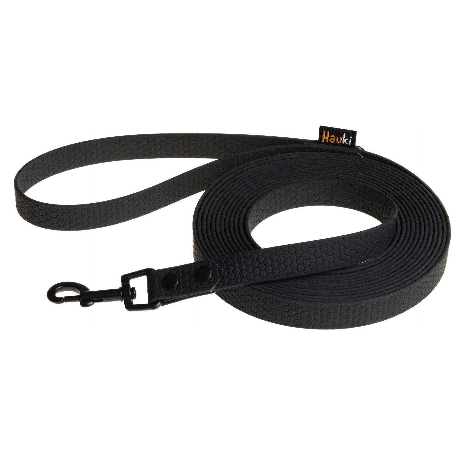 Tréninková Linka Pro Psa 10 M. Vodítko Pro Psa. Černá. Vzor Hexa