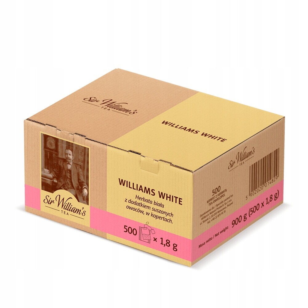 Čaj Sir William’s Tea White – 500 sáčků