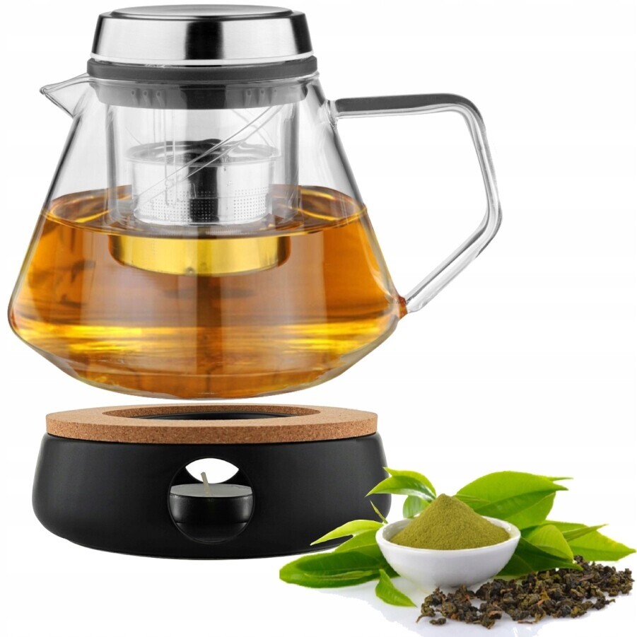 Čajová konvice se sítkem Florina Caryn 1,0 l Čaj, Vařič ohřívač