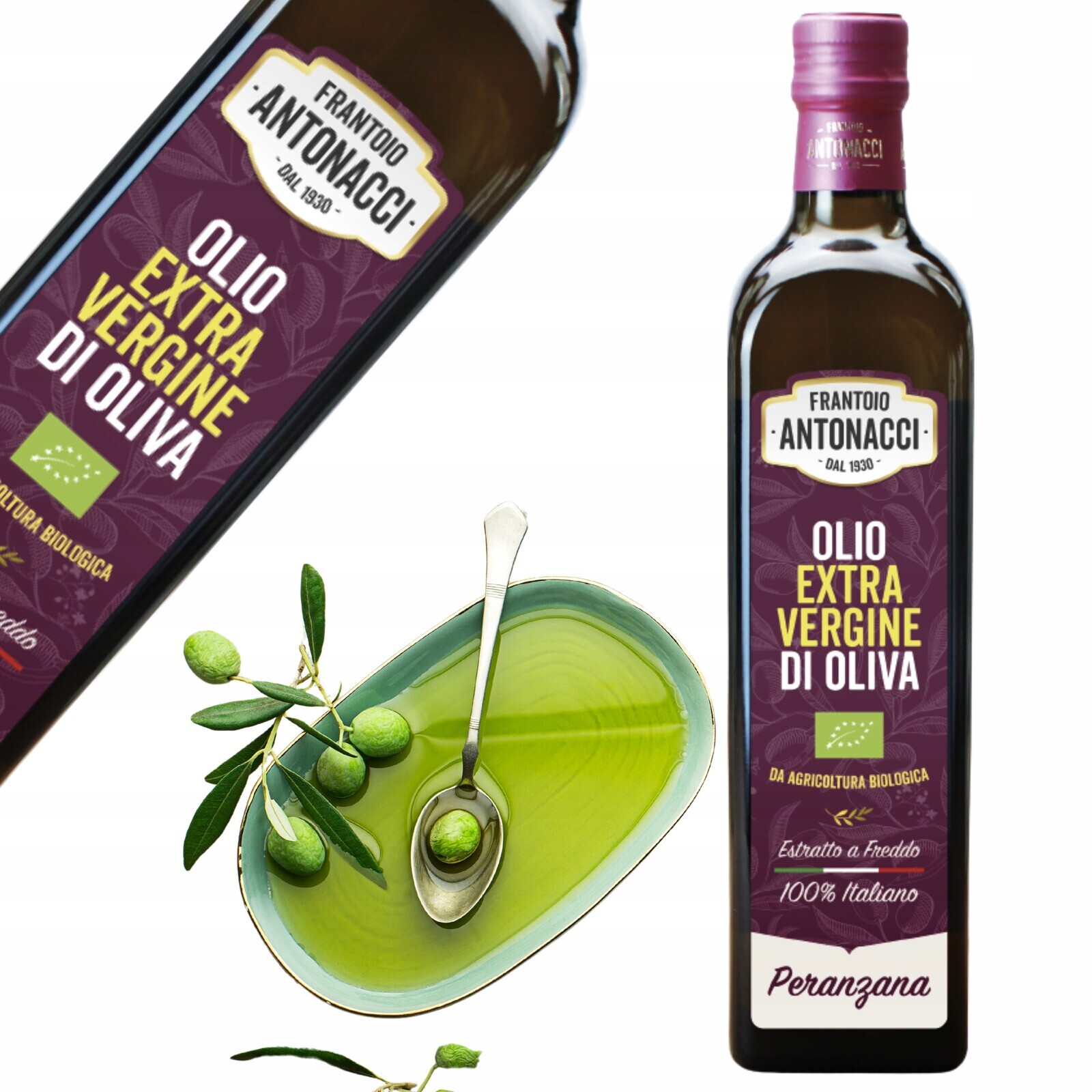 Extra panenský olivový olej Frantoio Antonacci dal 1930 750 ml