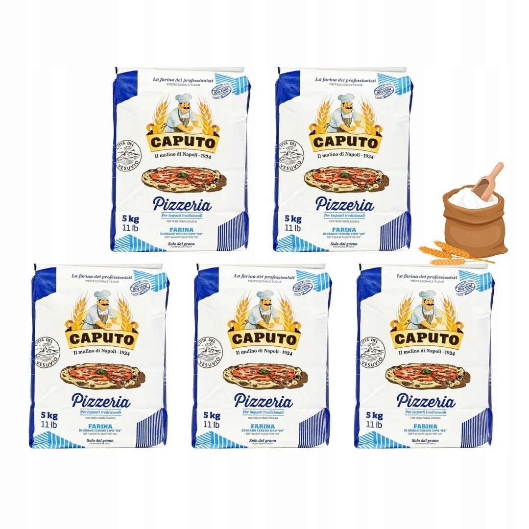 Mouka na pizzu Pizzeria 5x5 kg Caputo