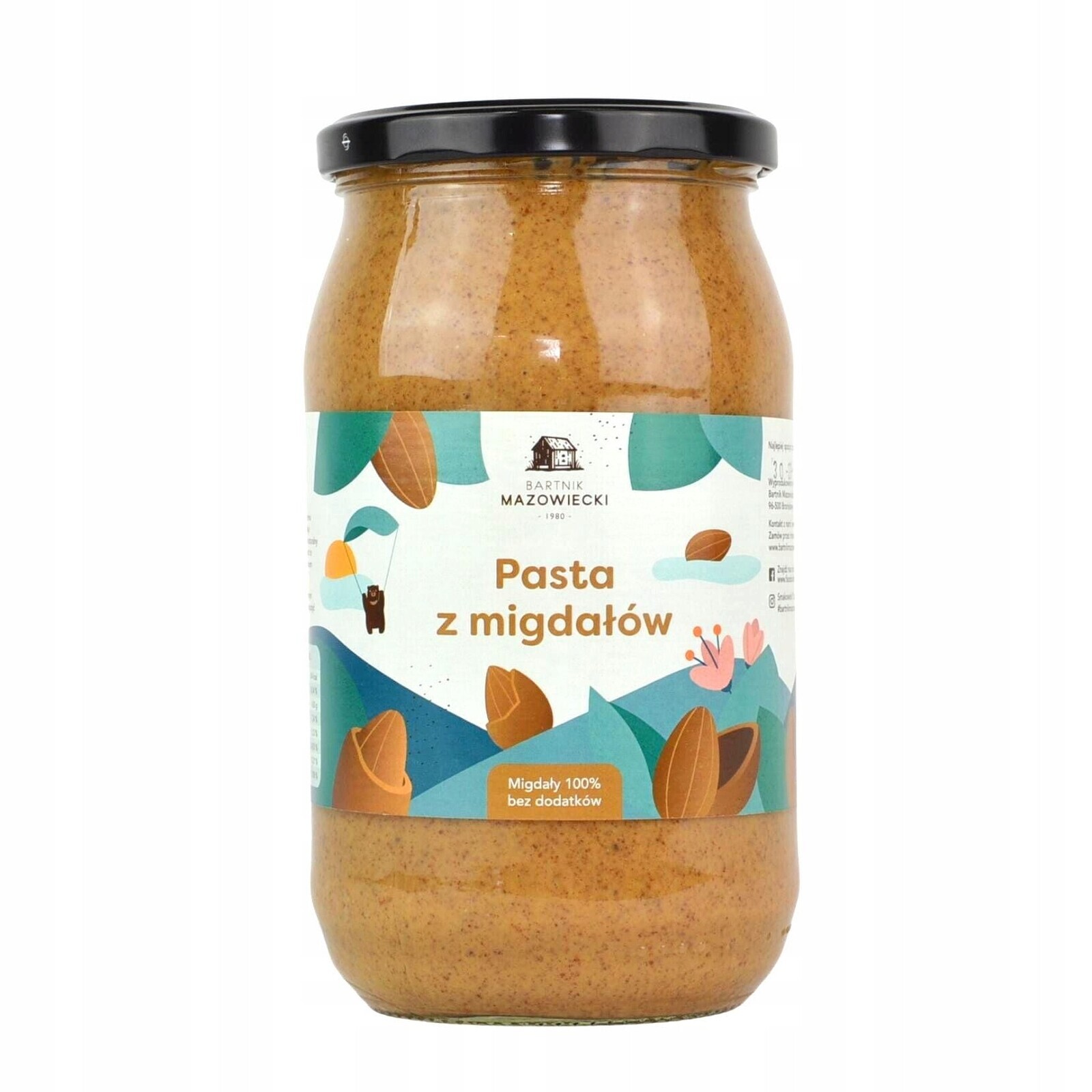 Mandlová pasta 800 g Bartnik Mazowiecki