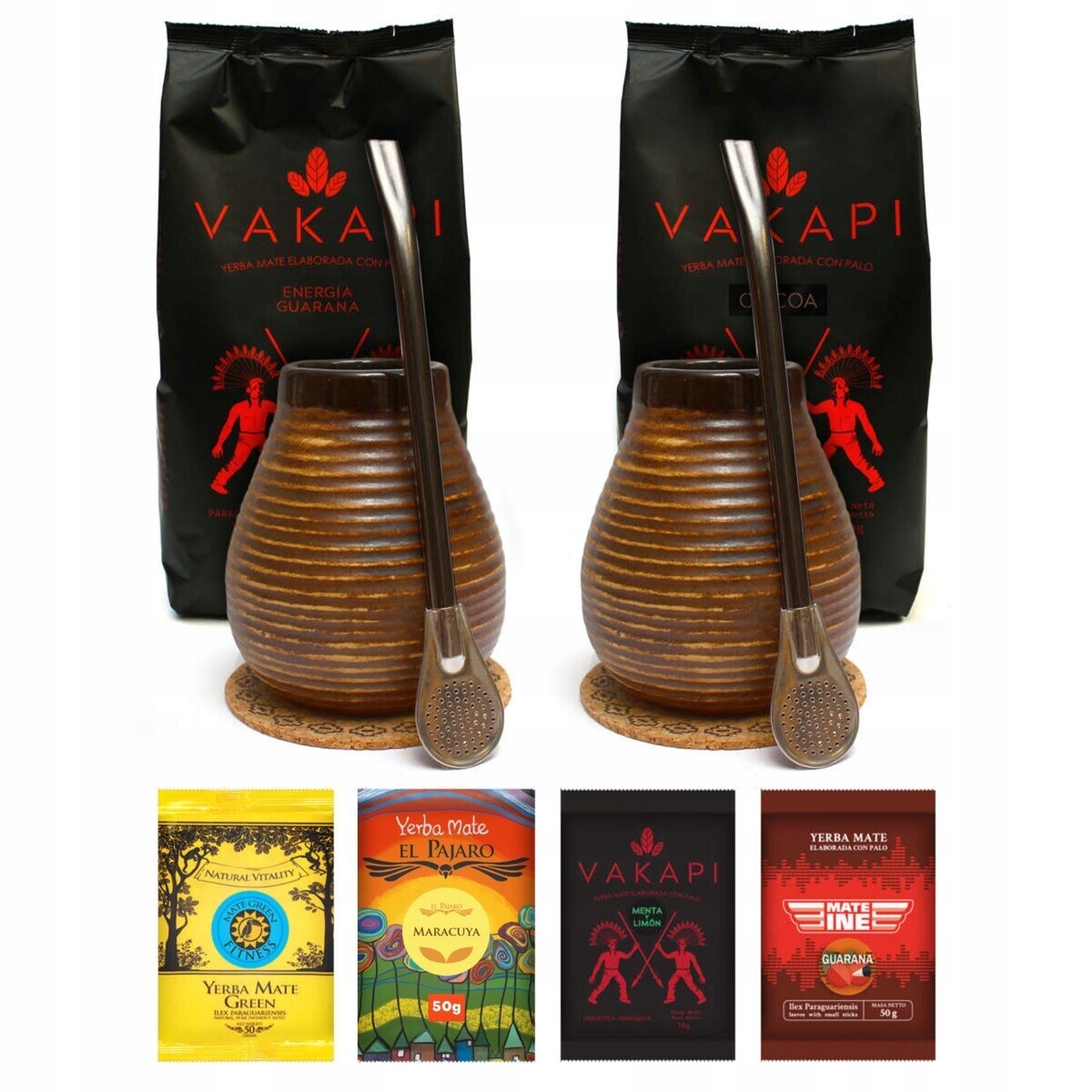 Sada Yerba Mate Green 10x50 g 500 g Tykev Bombilla