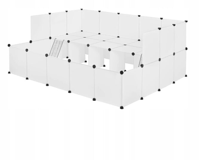 Eugad Výběh pro králíky Eugad Outdoor, bílý, šířka 181 x 72 x 145 cm