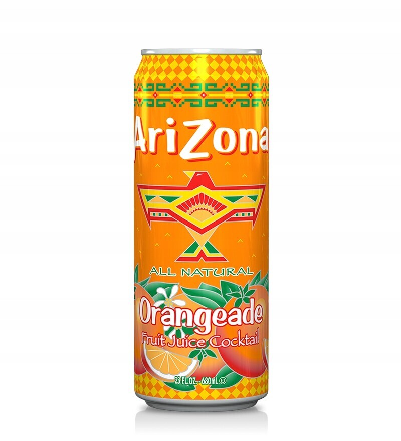 Arizona tea orangeade 650ML X 6KS