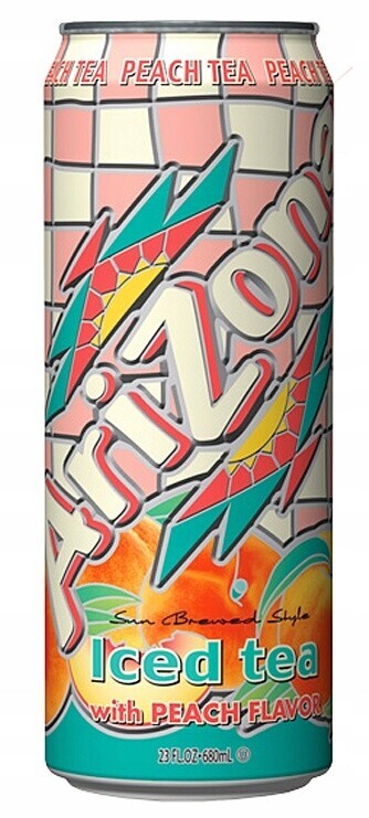Arizona tea peach 650ML X 6KS