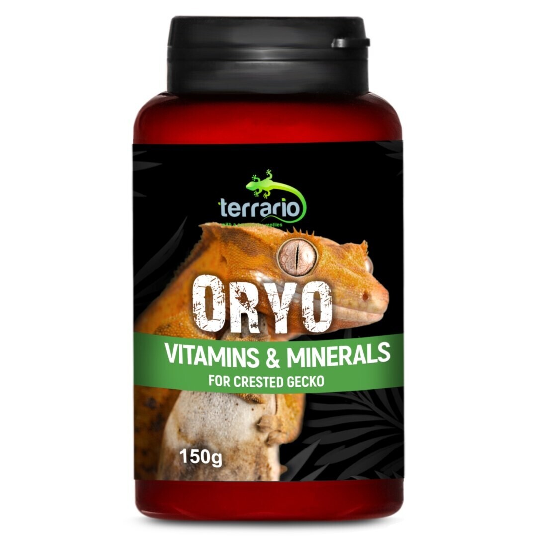 Terrario Oryo for Crested Gecko 150 g – vitamíny pro gekona otřeseného