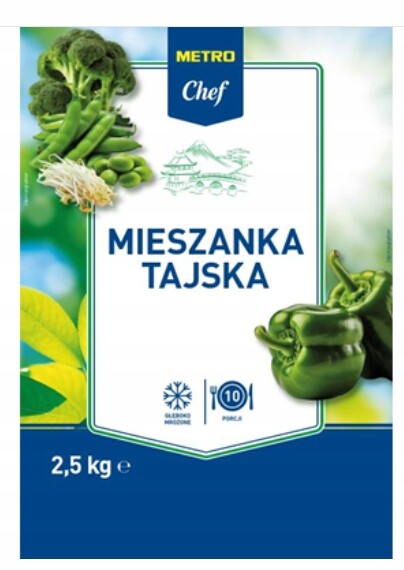 Metro Chef Thajská mražená směs 2,5 kg